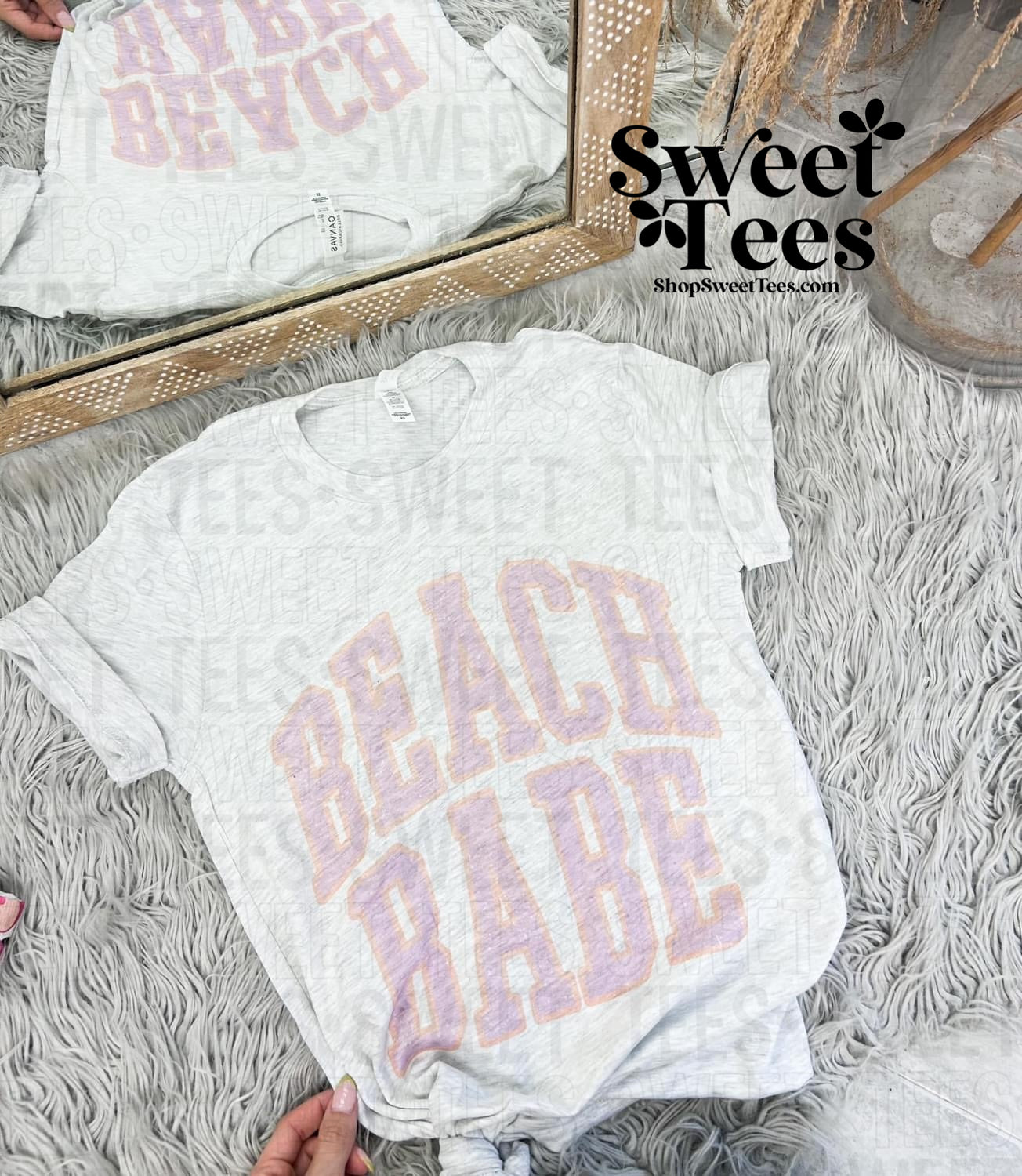 Beach Babe Shirt Black