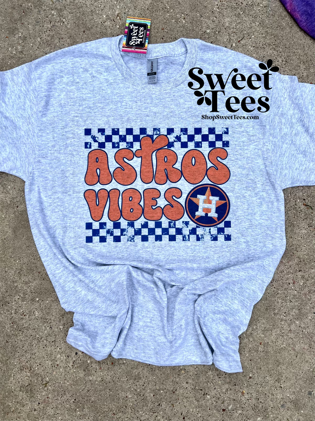 Astros  Grey Tee