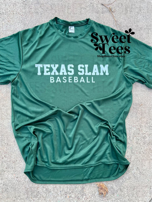 Texas Slam Baseball drifit tee