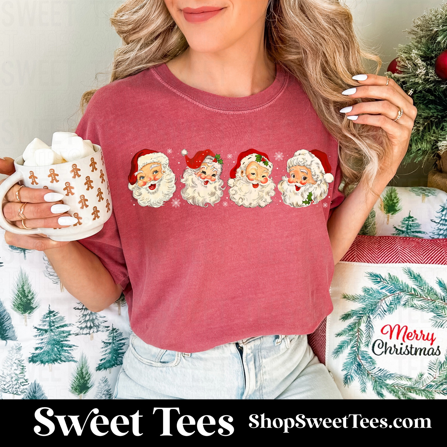 Vintage Santa Row tee