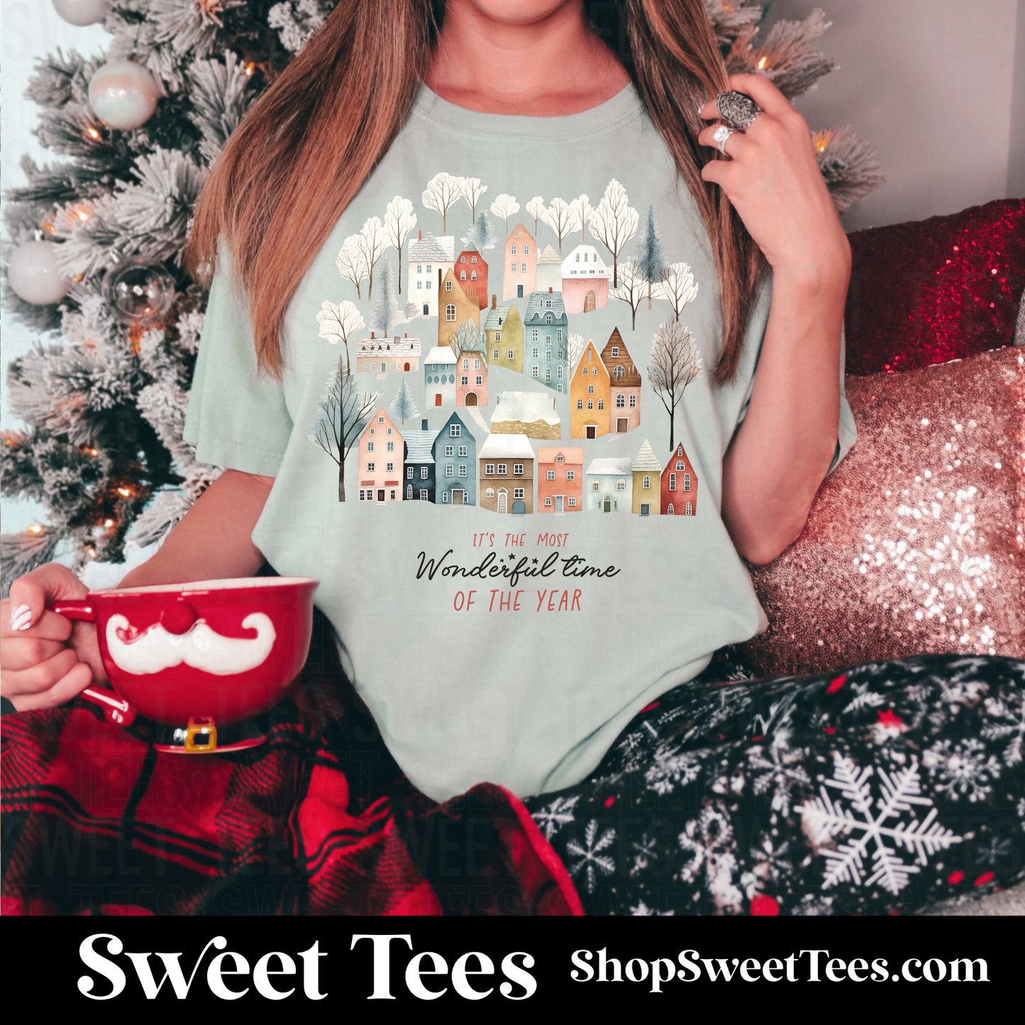 Christmas Village tee