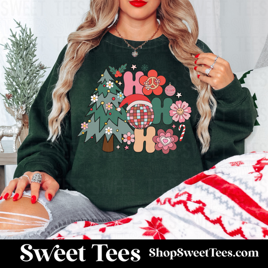 Groovy Ho Ho Ho Sweatshirt