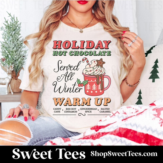 Holiday Hot Chocolate tee