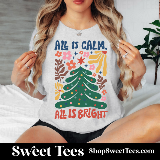 Groovy All is Calm tee