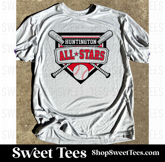 Huntington All-Stars 9U Roster tee