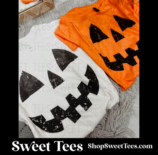 Pumpkin Face tee