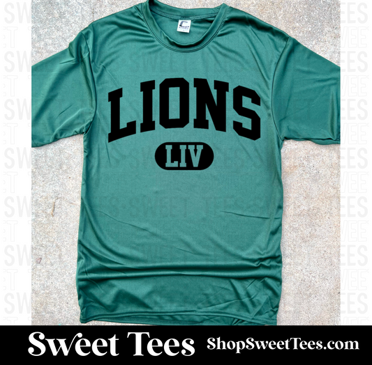 LIV Lions College Drifit tee