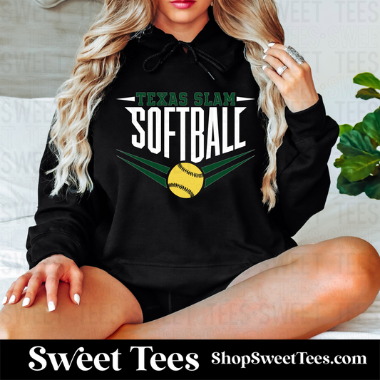 Texas Slam Softball 002 Hoodie