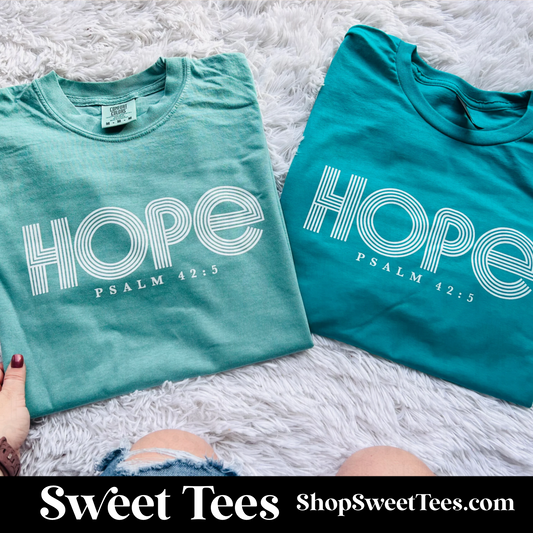 Hope Psalm 42:5 tee