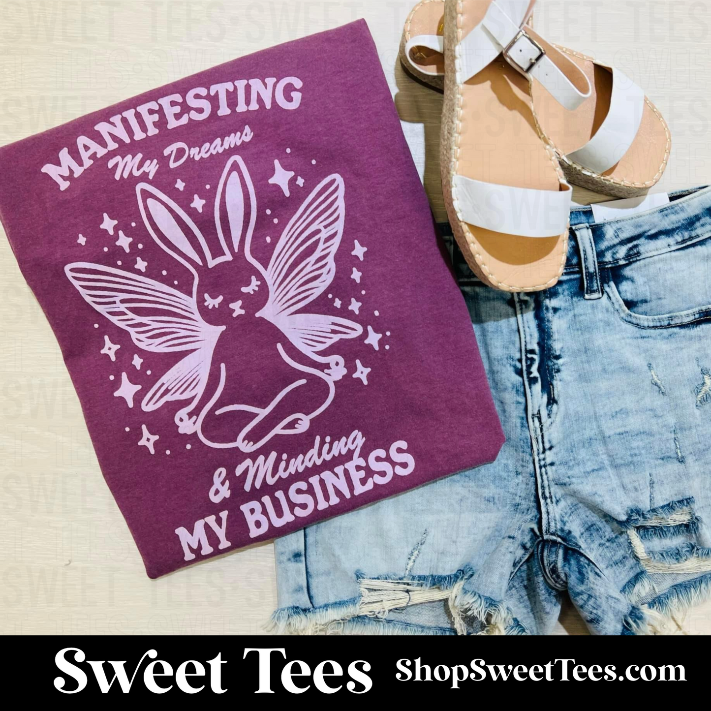 Manifesting My Dreams and Minding My Business tee