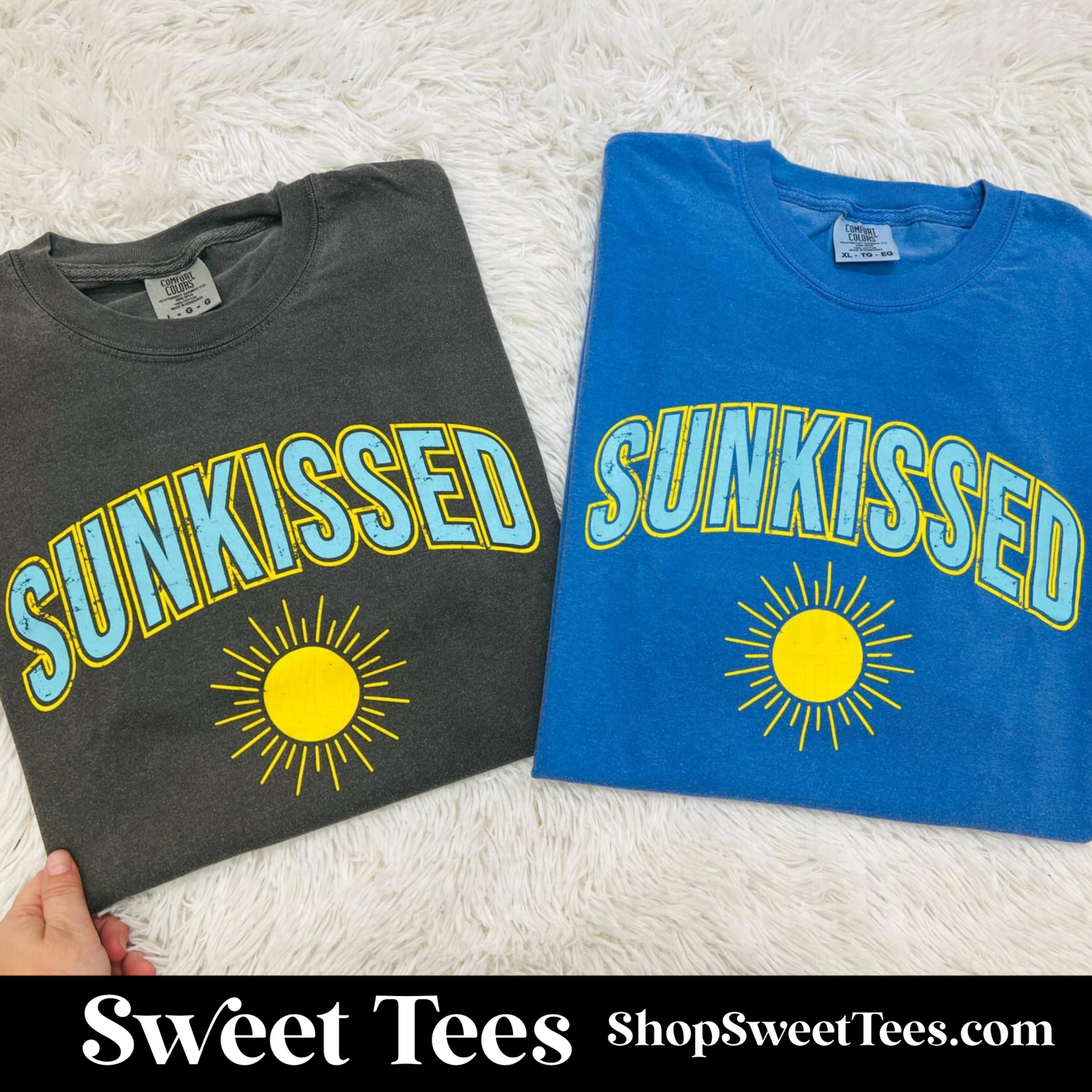 Sunkissed Varsity tee