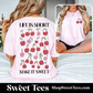 Life Is Sweet Cherry tee