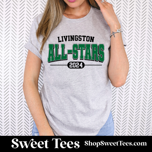 Livingston All-Stars 2024 Vintage tee