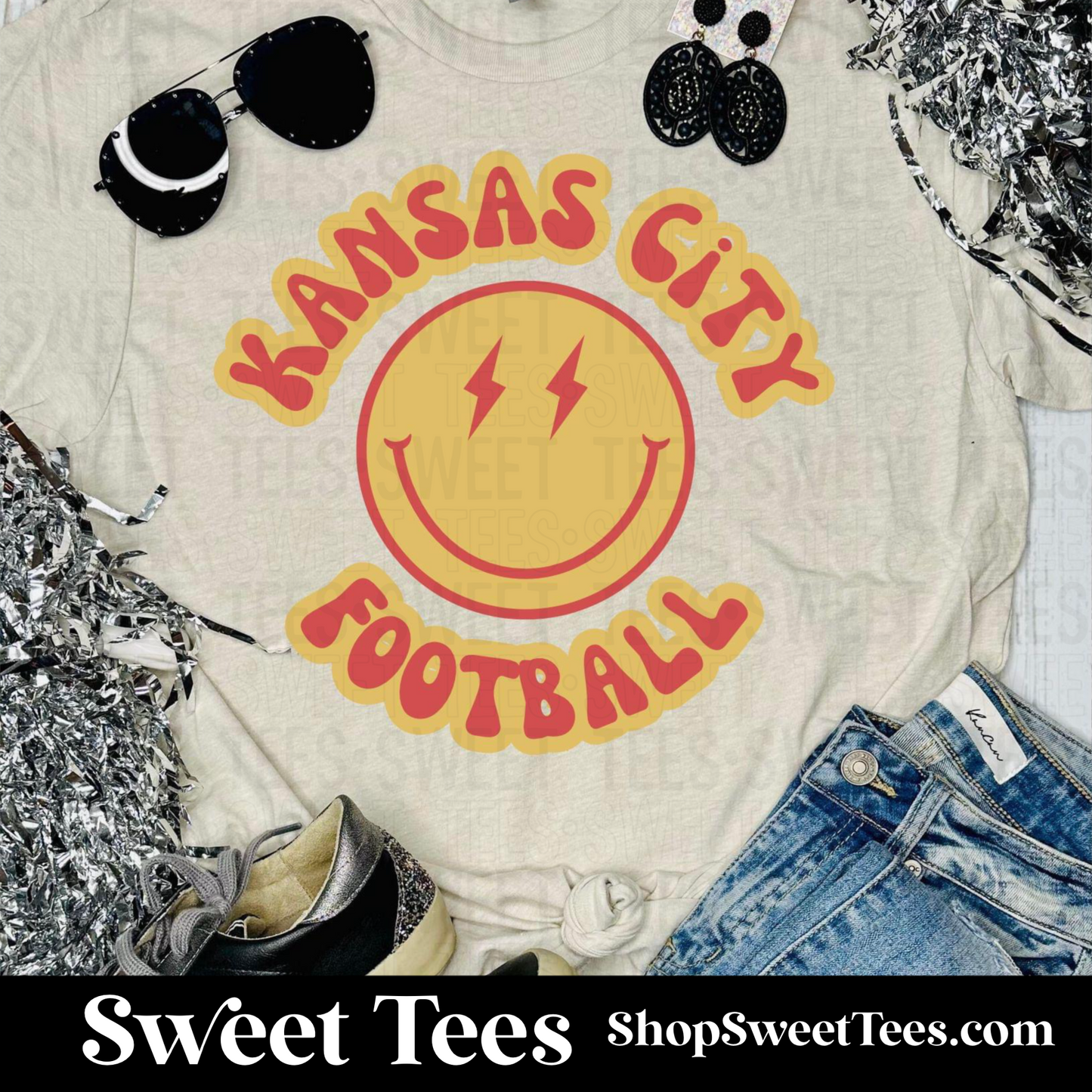 KC Retro Smile tee