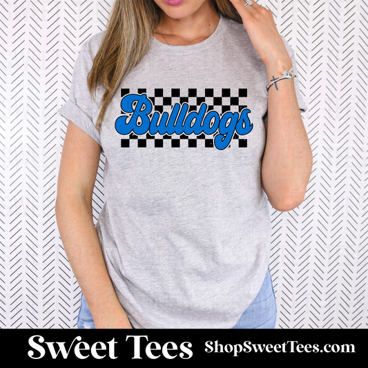 Bulldogs Checker tee