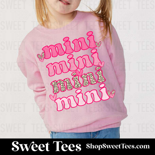 Mini Valentines Sweatshirt