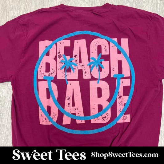 Beach Babe Smile tee