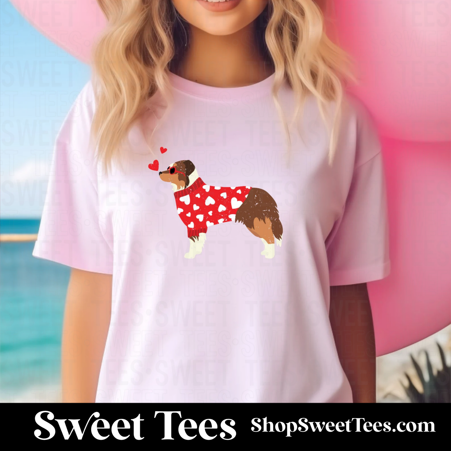 Aussie Valentine tee