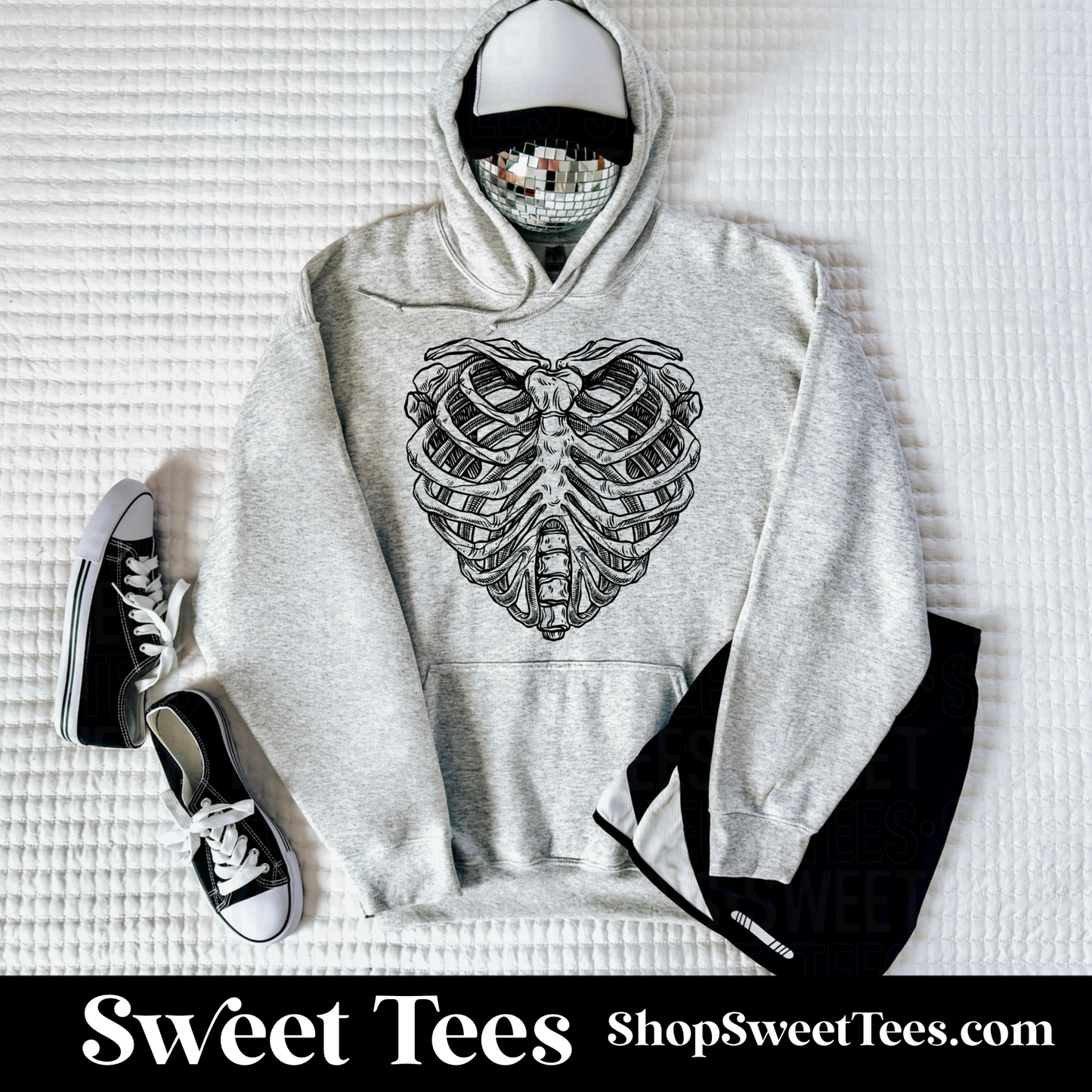 Heart Ribcage Hoodie