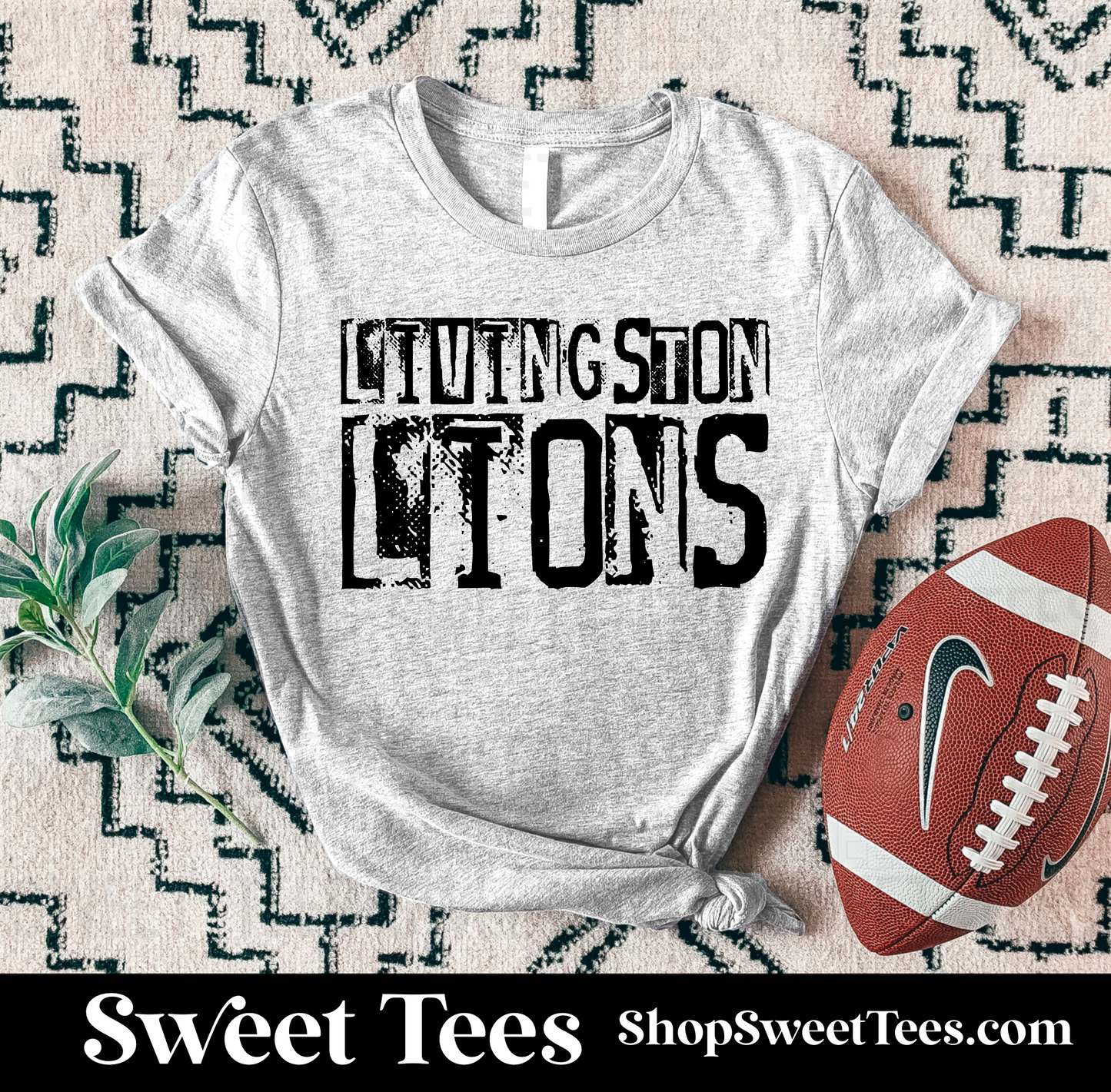 Livingston Lions Stamp tee