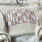 Amen Checker Sweatshirt