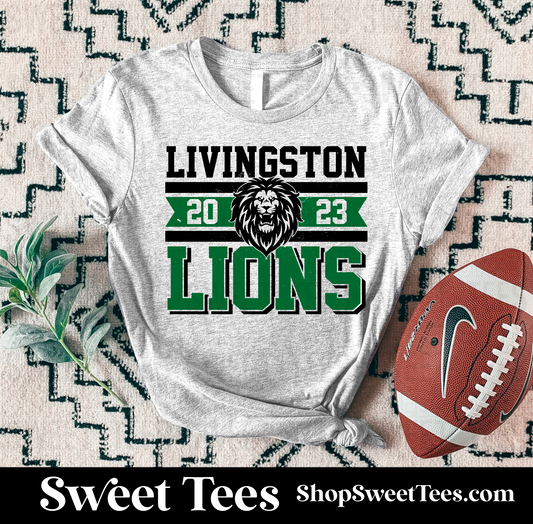 Vintage Lions Banner tee