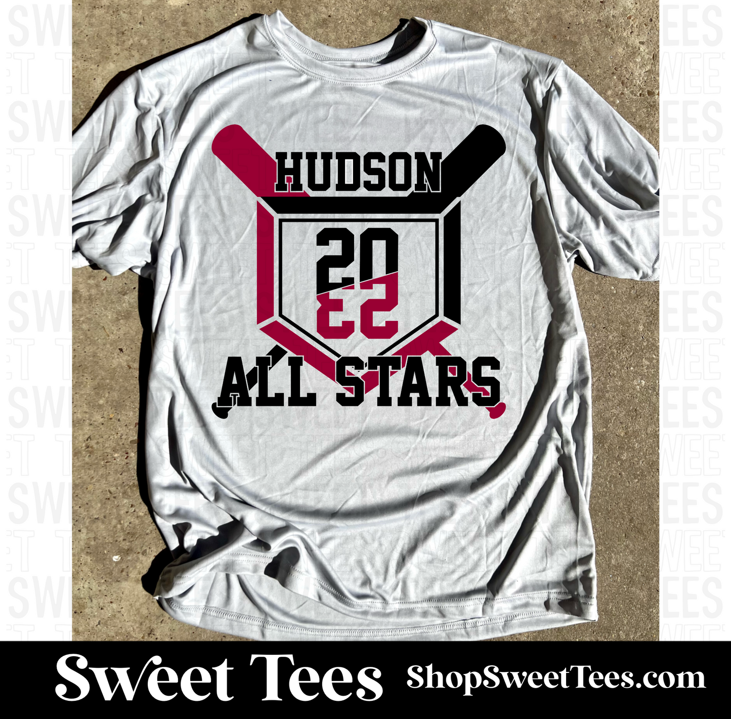 Hudson All-Stars Roster tee