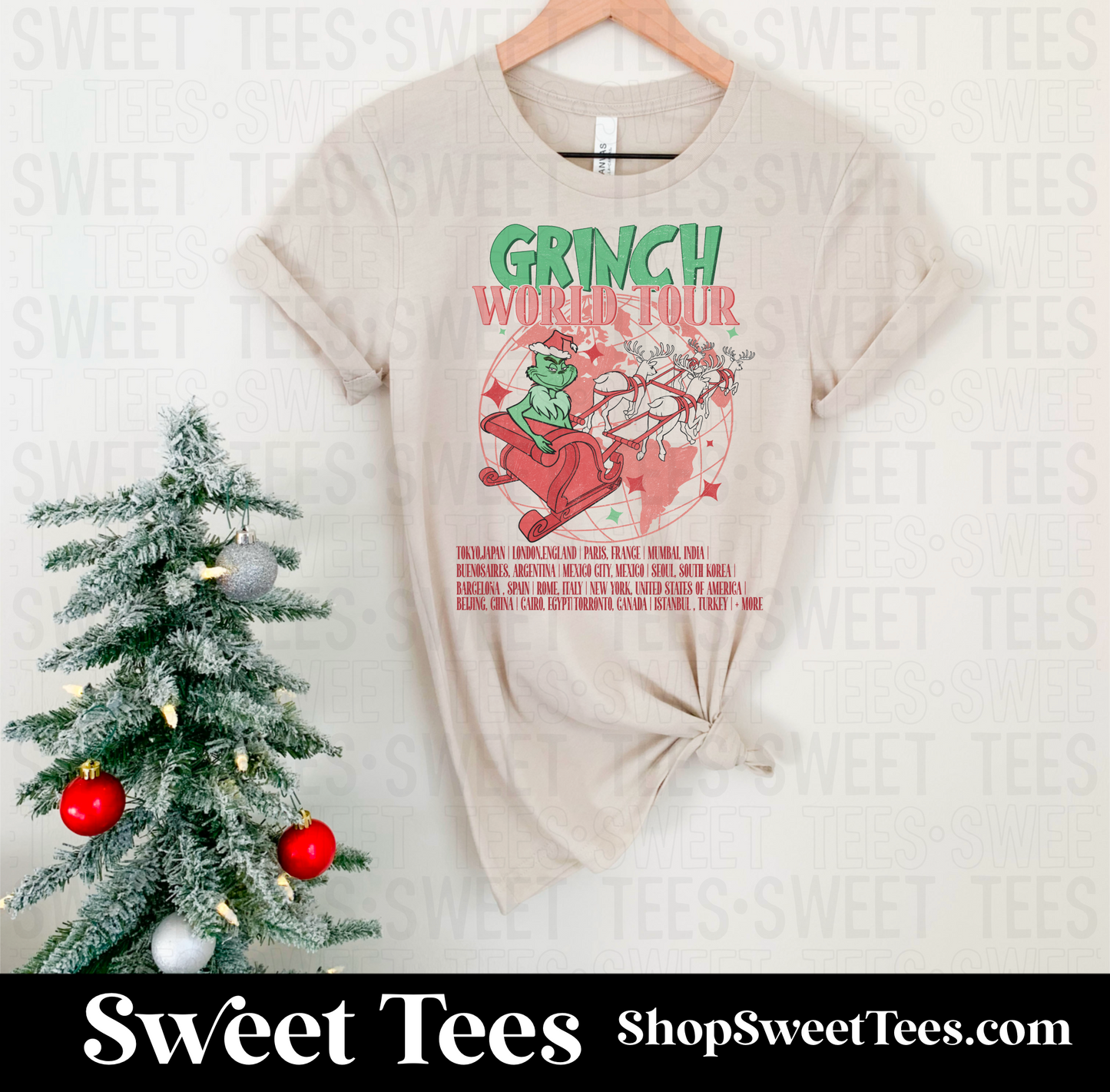 Grinch World Tour tee