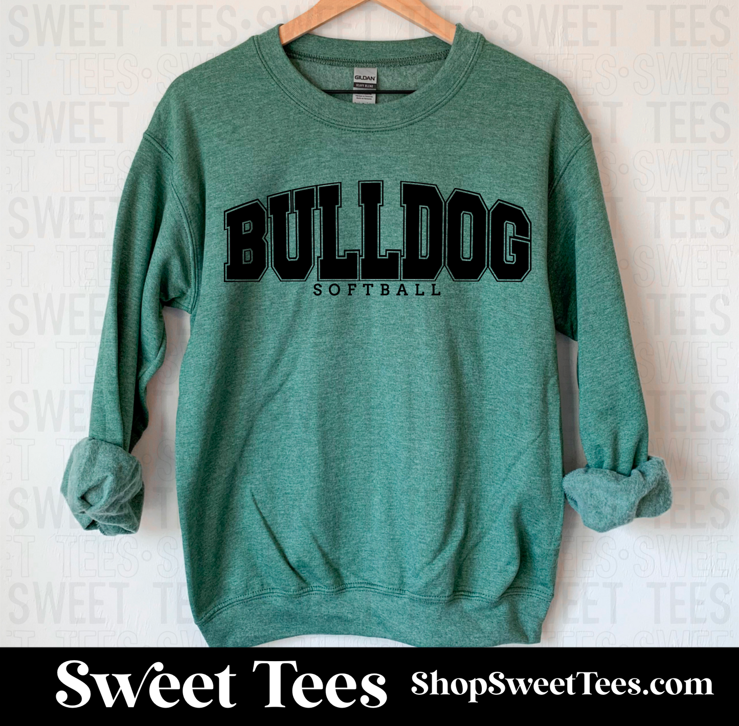 Bulldog Softball Upper Arch Special Blend Sweatshirt