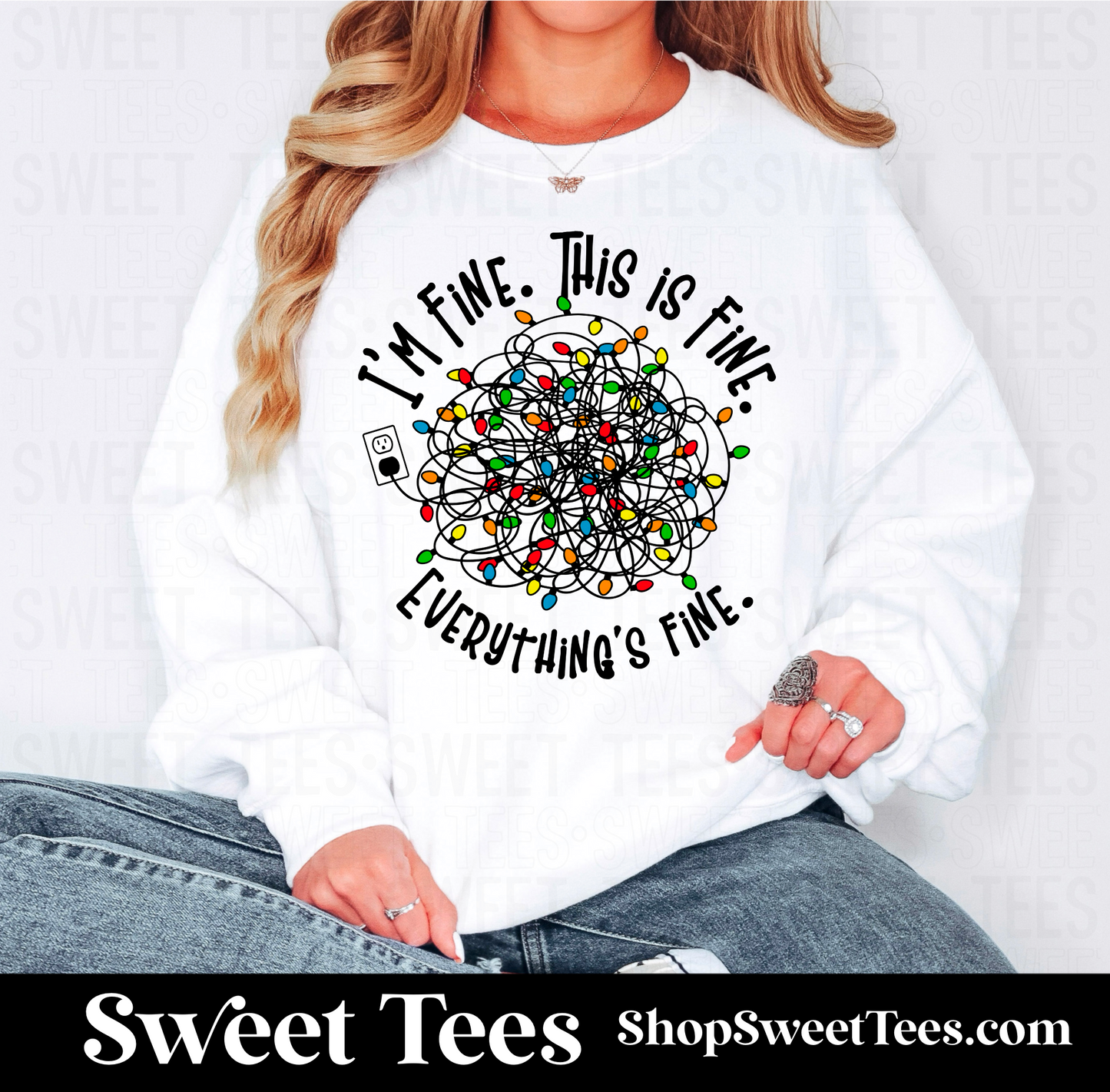 This is Fine Christmas Sweatshirt