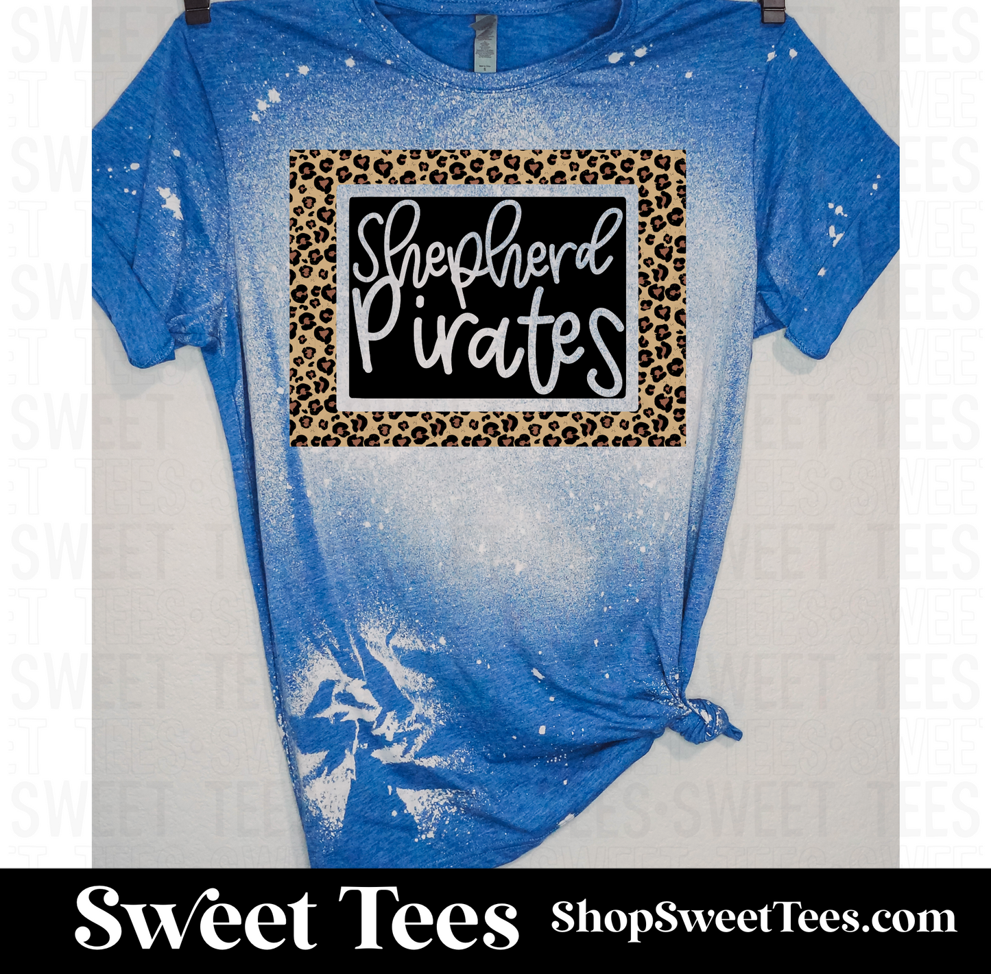 SHEPHERD Pirates Leopard Frame tee