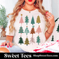 Neutral Christmas Trees tee