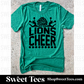 Lions Cheer tee