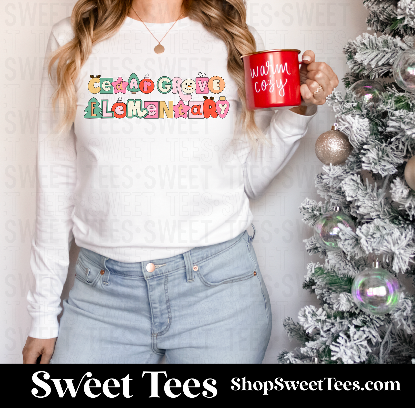 Custom Christmas Name tee