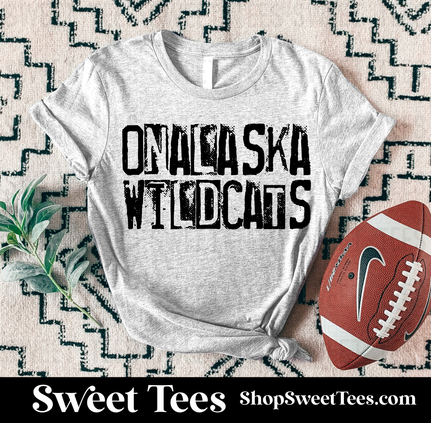 Onalaska Wildcats Stamp tee