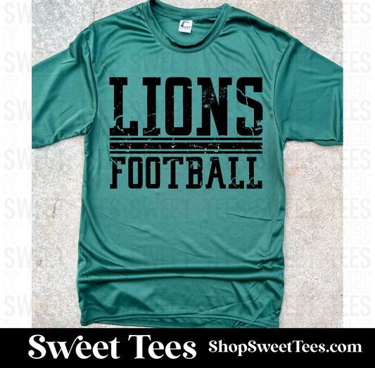 Lions Football College Ruled tee