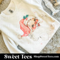 Pink Santa Sweatshirt