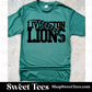 Livingston Lions Football Slash Drifit tee