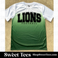 Lions Football Upper Arch Specialty Drifit tee