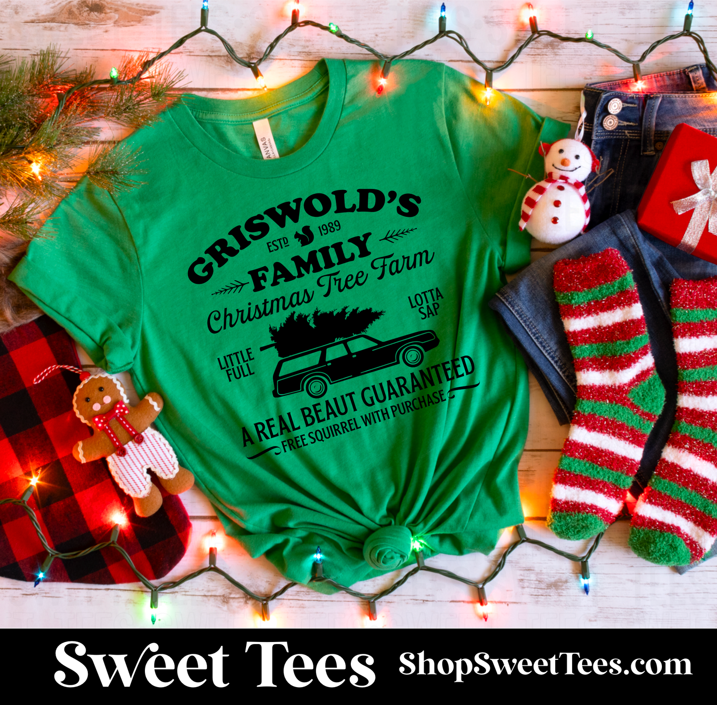 Griswold Christmas Tree Farm tee