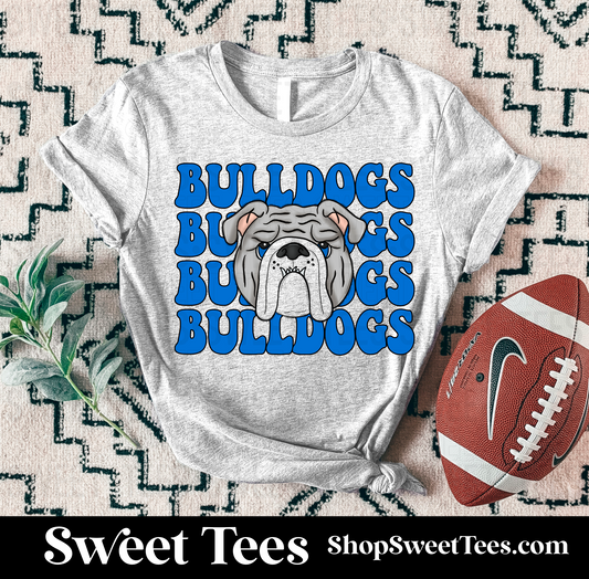 Bulldogs Mascot Retro tee