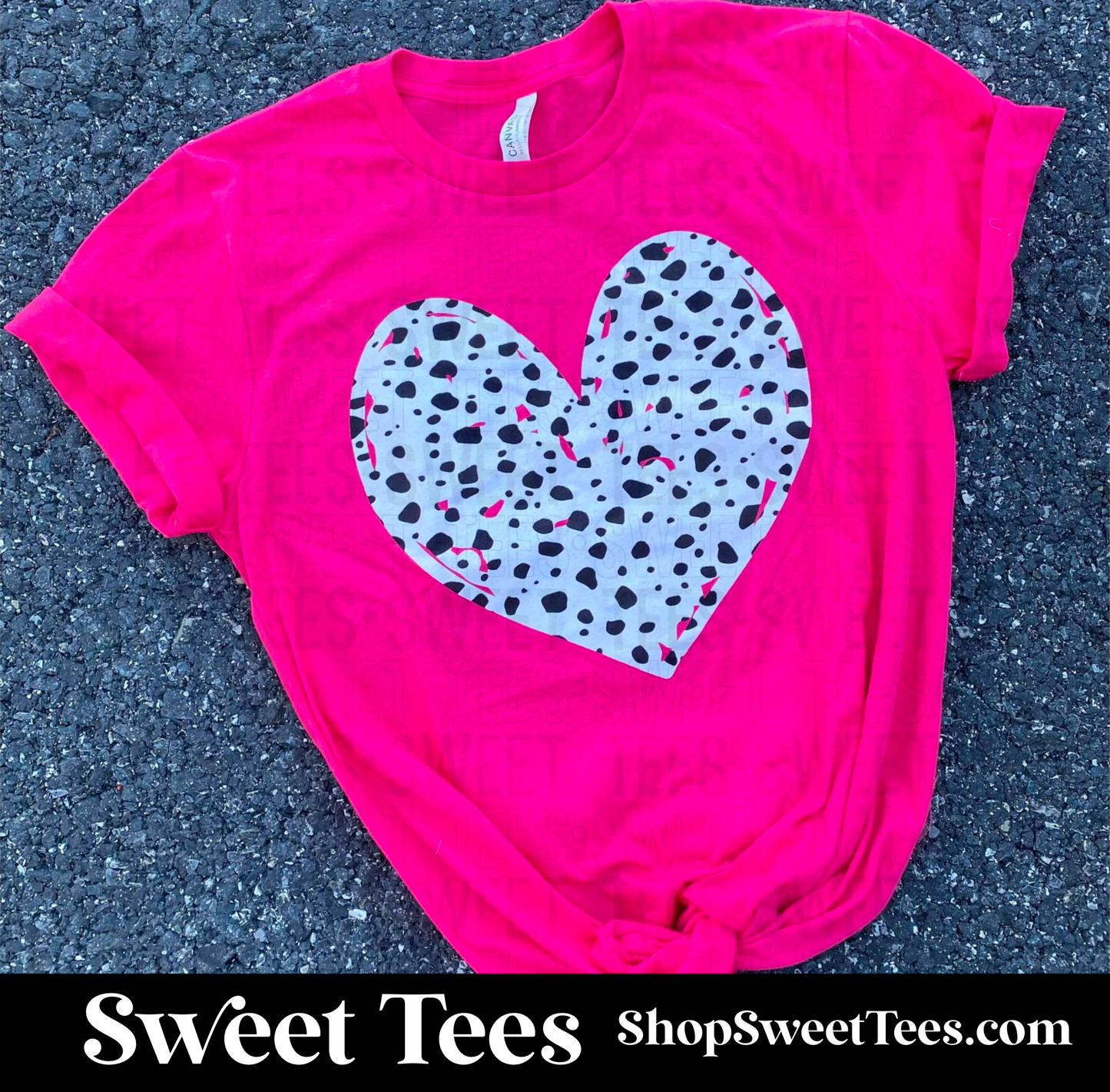 Dotted Heart tee