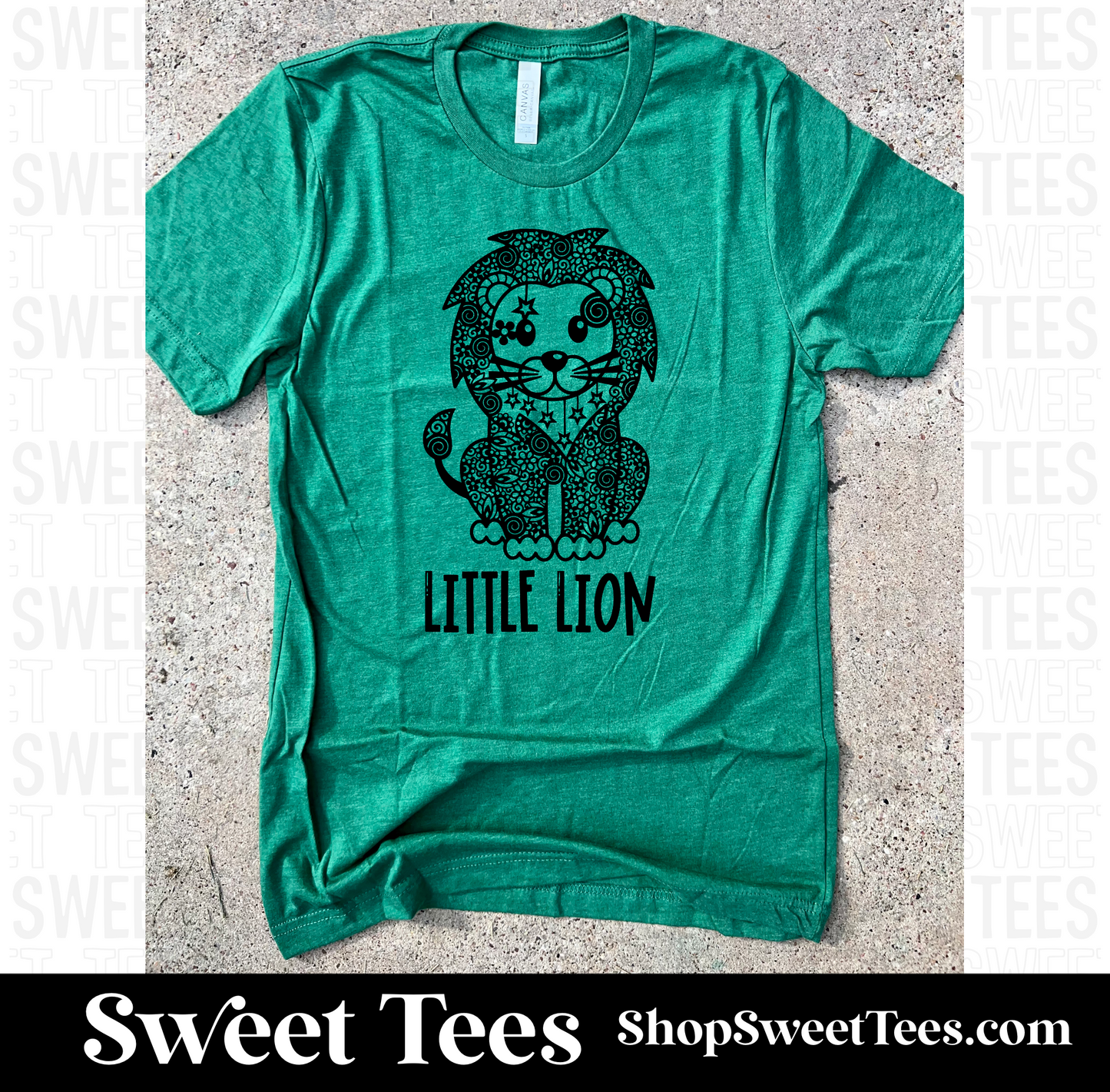 Little Doodle Lion tee