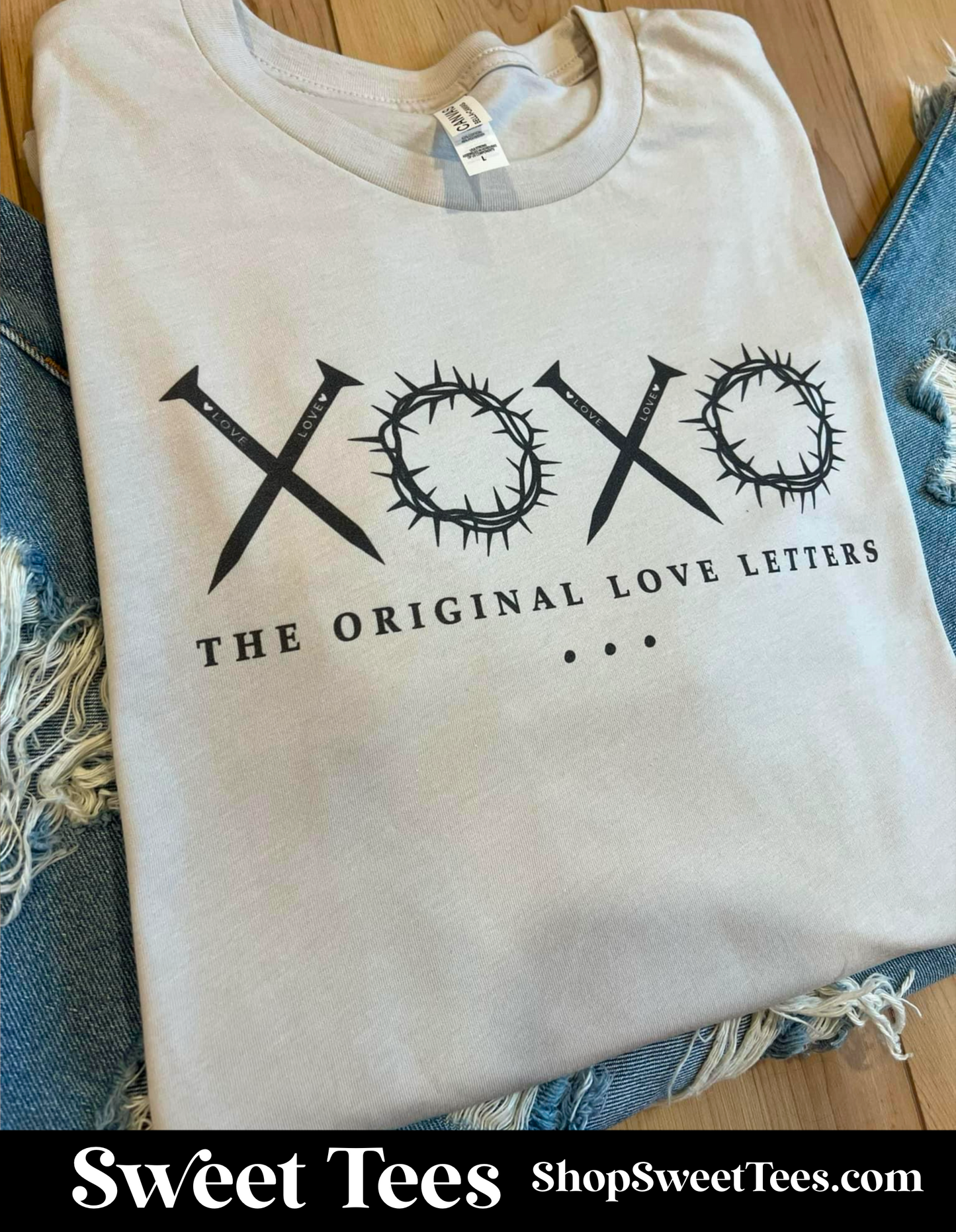 XOXO The Original Love Letters tee