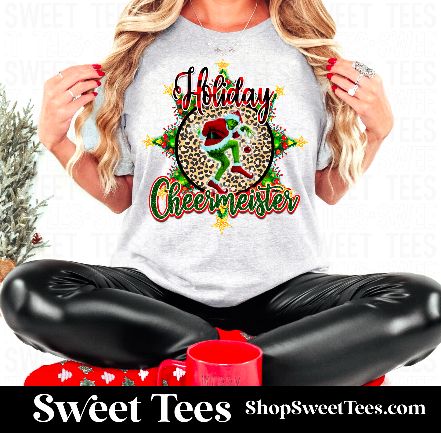 Grinch Holiday Cheermeister tee