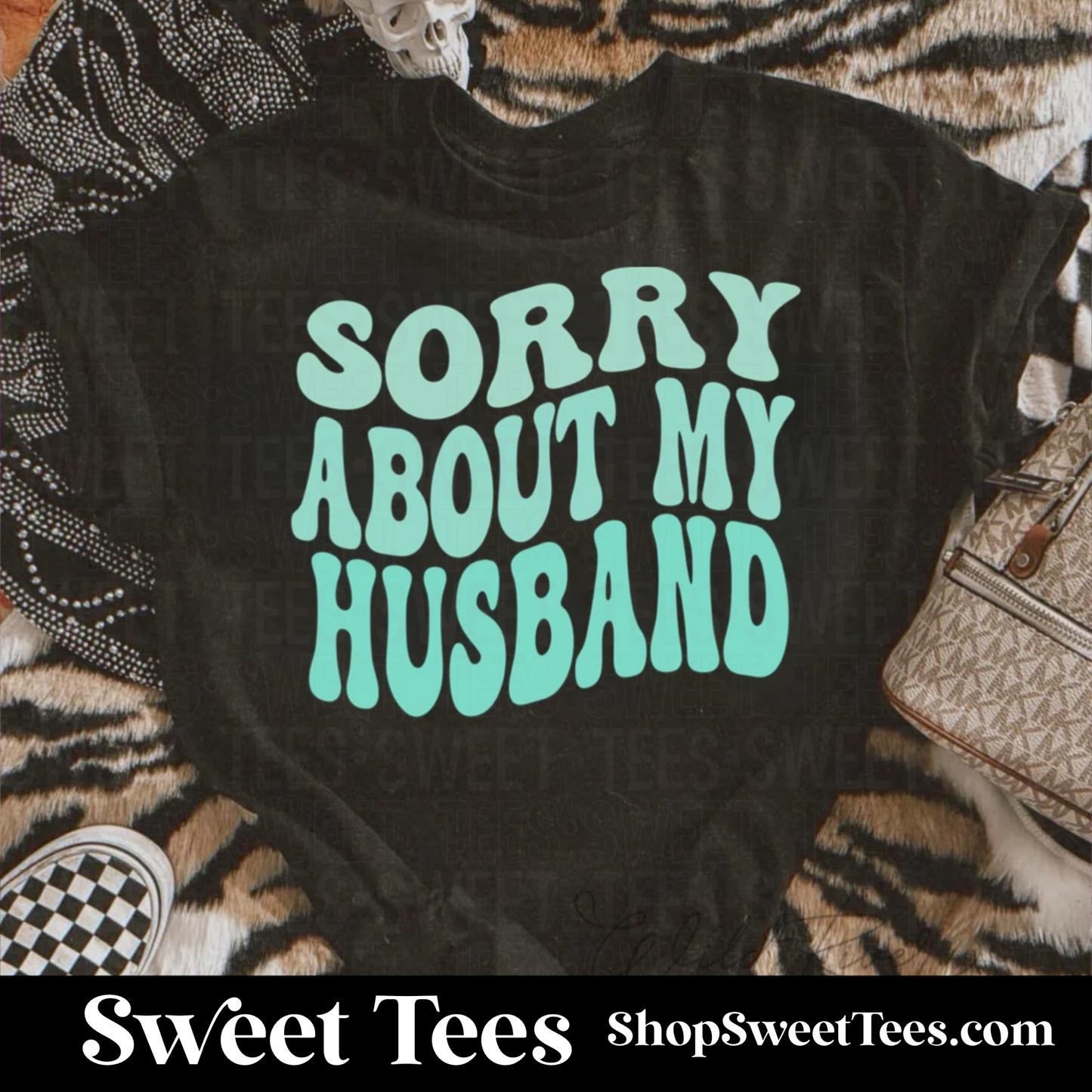 Sorry About My Husband tee