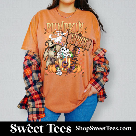 Nightmare Before Pumpkin Spice tee