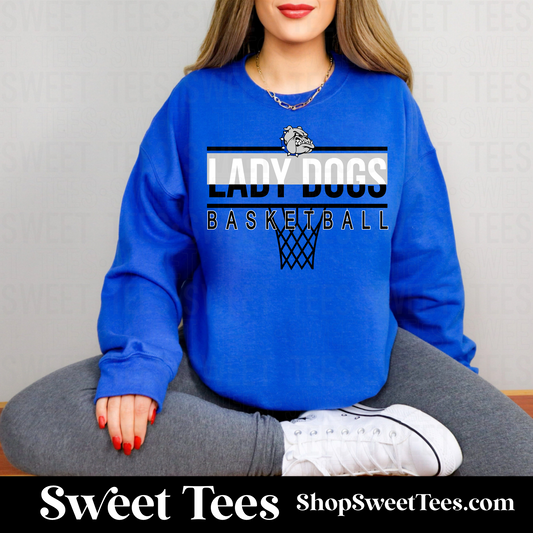 Lady Dogs Basketball Sweatshirt