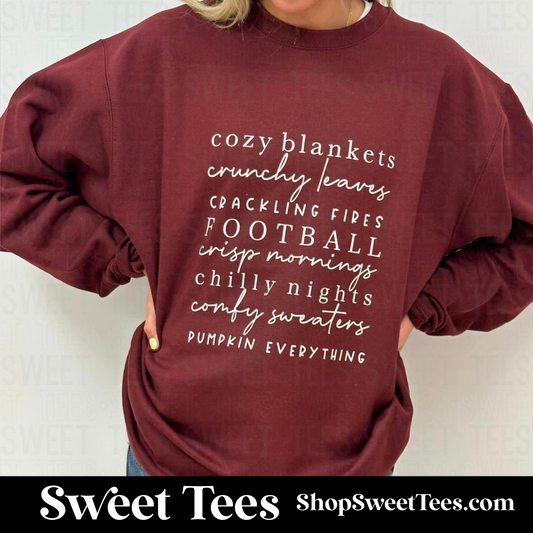 Fall Words Sweatshirt