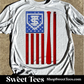 Texas Slam Flag Drifit tee